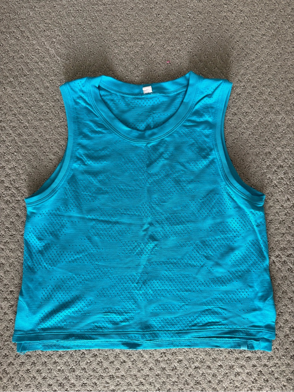 lululemon athletica Bright Teal Muscle Tank